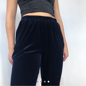 Blue Velvet Land’s End Pants